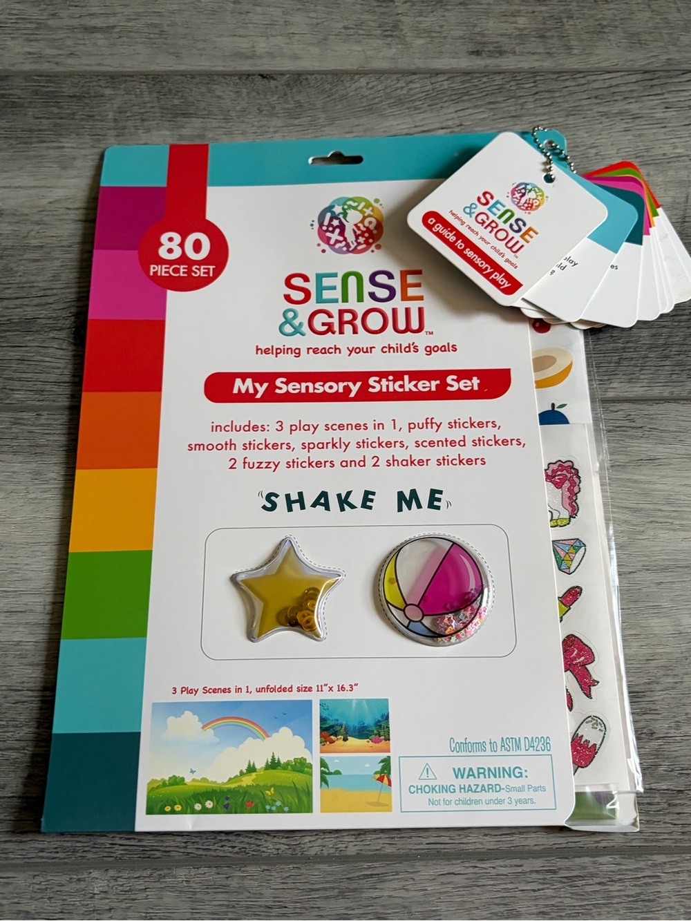 My Sensory Sticker Set - Multicolor